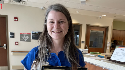Erika Triplett Receives 2025 Brenda Bristow Oncology Nursing Scholarship