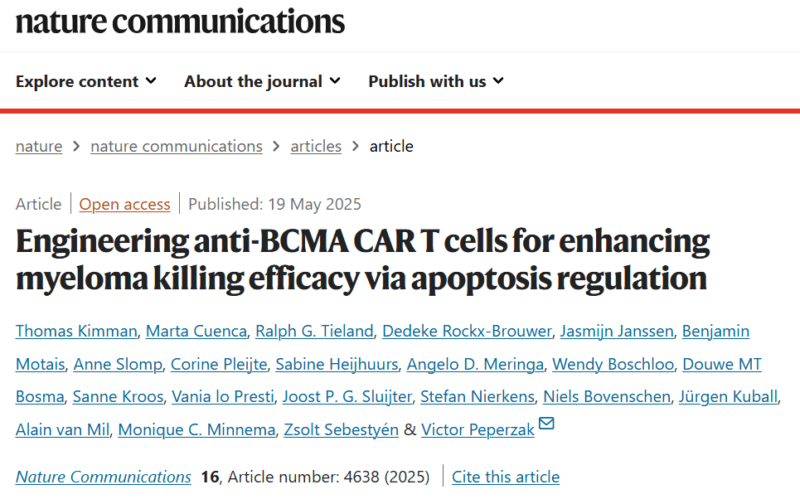 Myeloma Paper of the Day, May 21st, suggested by Robert Orlowski