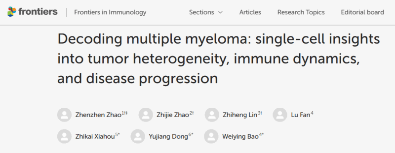 Myeloma Paper of the Day, May 26th, suggested by Robert Orlowski