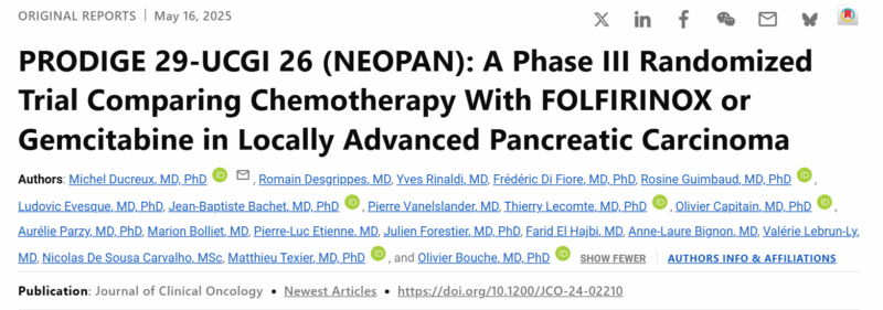 Arndt Vogel: NEOPAN Shows PFS Benefit but No OS Gain with FOLFIRINOX in Locally Advanced PDAC