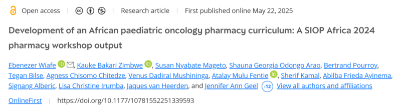 Jennifer Geel: Pediatric Oncology Pharmacy Is No Longer Overlooked