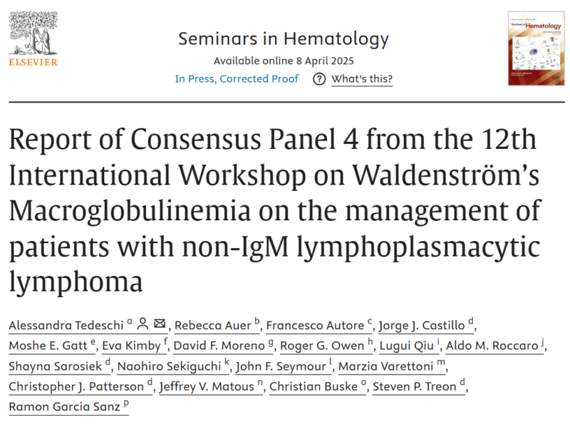 Myeloma Paper of the Day, May 28th, suggested by Robert Orlowski
