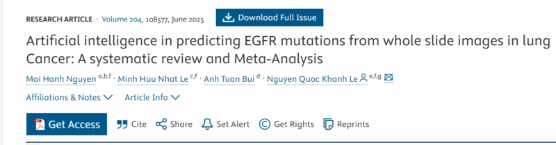 Aakash Desai: AI in Predicting EGFR Mutations from Whole Slide Images in Lung Cancer