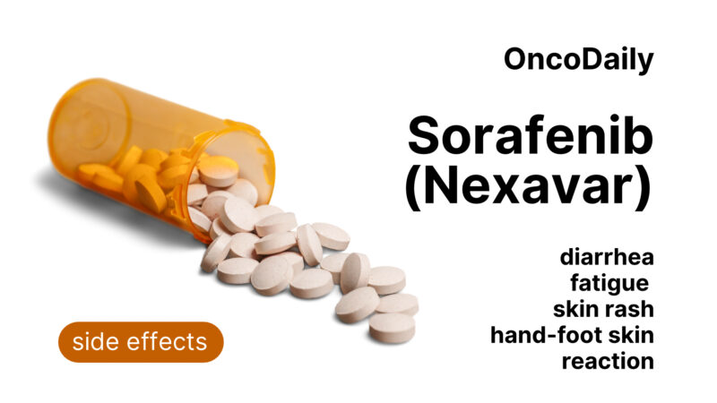 Sorafenib (Nexavar) side effects on OncoDaily