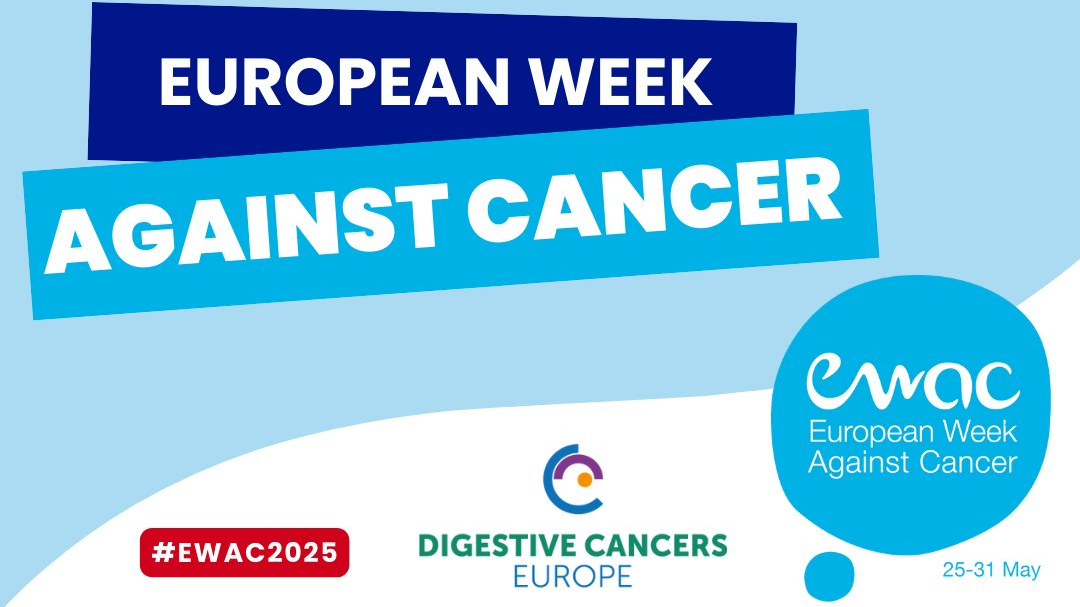 Digestive Cancers Europe – The European Week Against Cancer (EWAC2025) Starts This Sunday