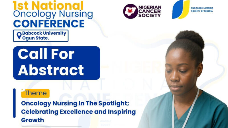 ONS-Nigeria Calls for Global Support to Sponsor Nurses for National Oncology Conference