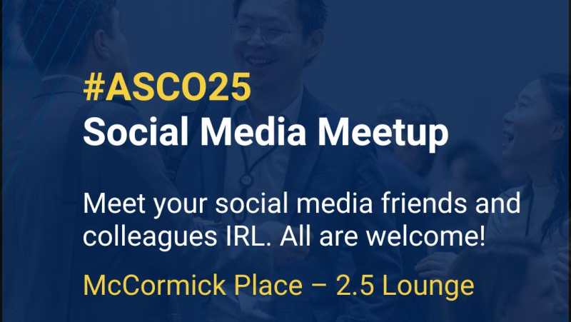 Join ASCO for the Social Media Meetup