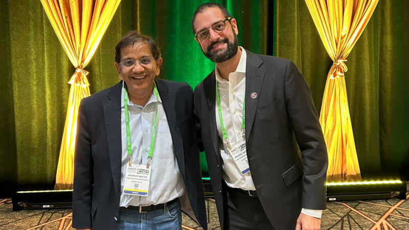 Anirban Maitra: Congratulations to Vince Bernard-Pagan on AACR Career Development Award in honor of Congressman John Lewis