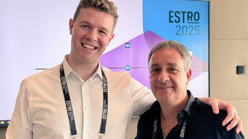 Gerard Walls: Finally met my ESTRO Mentor Gustavo Ferrari at ESTRO25