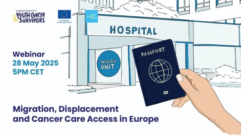 Carmen Monge-Montero: Join Webinar on Migration, Displacement and Cancer Care Access in Europe