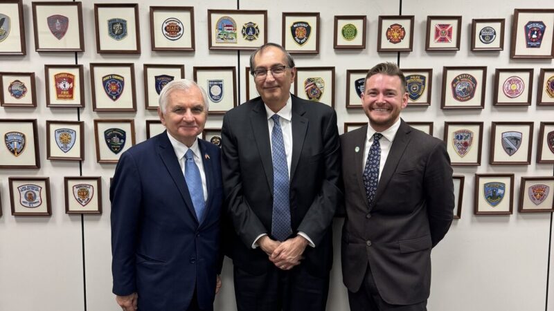 Wafik S. El-Deiry: Honored to meet with Jack Reed and Jill Boland during the AACR on the Hill meeting