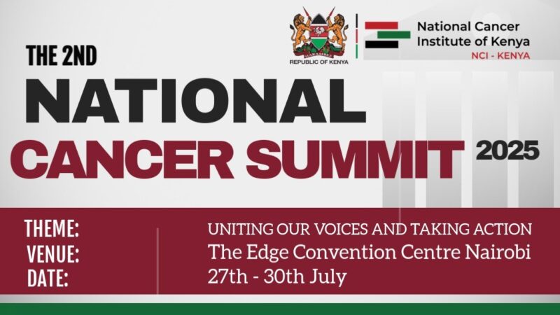 The 2nd National Cancer Summit in Kenya – National Cancer Institute of Kenya