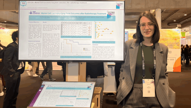Enar Recalde: Radiotherapy for Merkel cell carcinoma at ESTRO2025