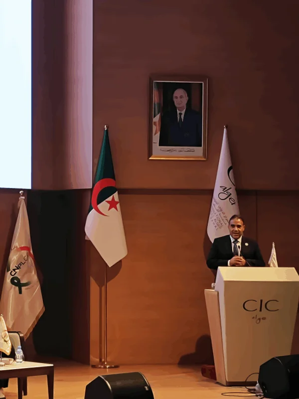 Hesham ElGhazaly Highlights Egyptian Cancer Initiatives in Algeria
