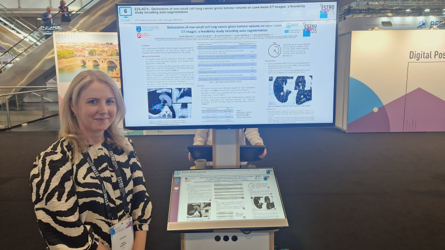 Sarah Barrett: A great and busy start to ESTRO25