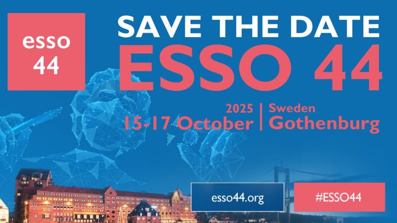 The Deadline for ESSO44 Abstract Submission is Extended until 20th May – European Society of Surgical Oncology
