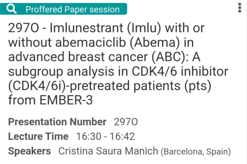 Yakup Ergün: One of the Key Upcoming Presentations at ESMO Breast 2025