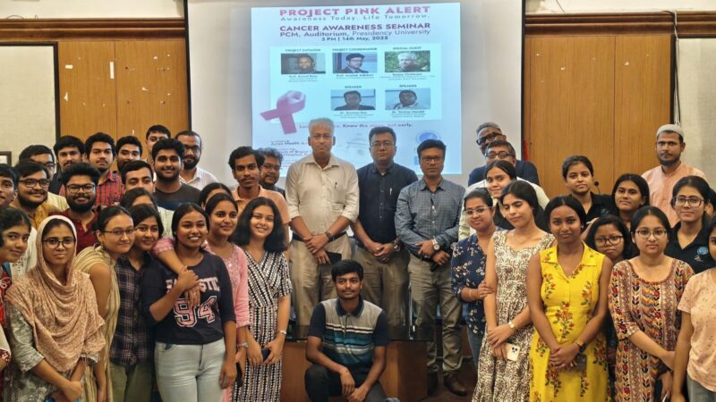 Soumen Das: Proud to launch Project Pink Alert at Presidency University