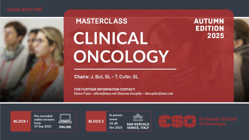 Calling all medical and clinical oncologists with 3-4 years of experience! – European School of Oncology