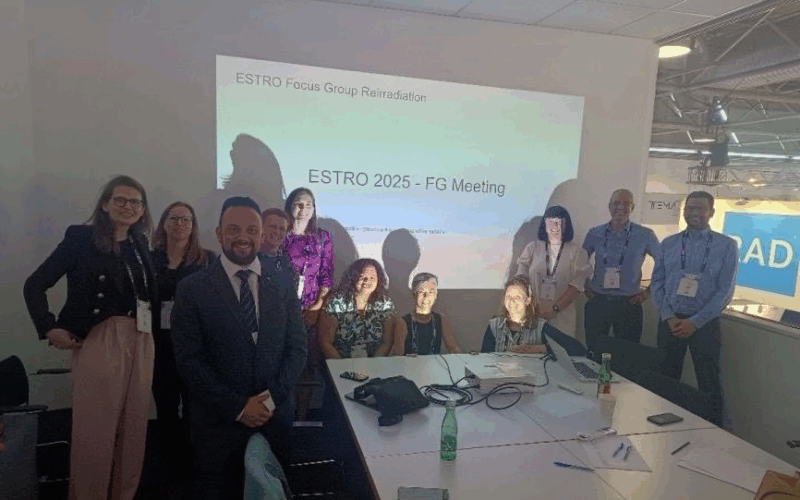 Gian Marco Petrianni: The ESTRO Re-irradiation Focus Group is born