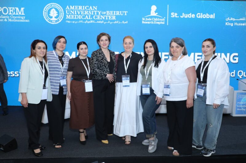 Armenian Delegation Presents at Eastern Mediterranean Pediatric Oncology Conference