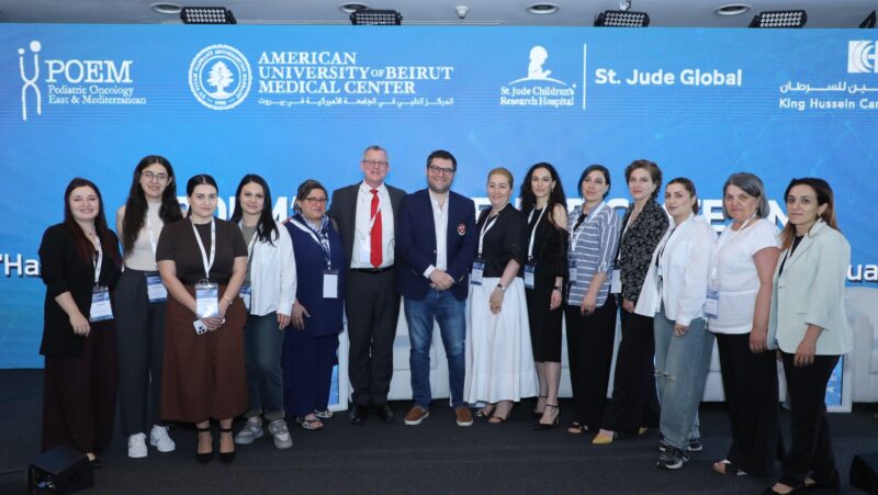 Armenian Nurses Delegation Presents at Eastern Mediterranean Pediatric Oncology Conference