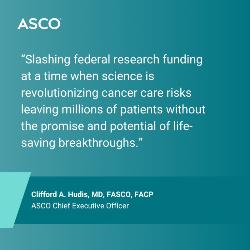 Jason Westin Urges Action Against Proposed Federal Cuts to Cancer Research Funding
