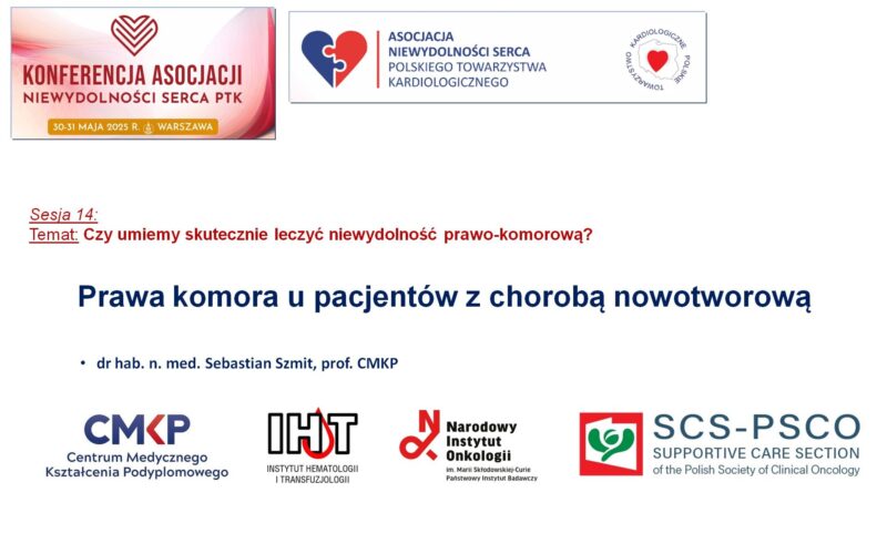 Sebastian Szmit: Right Ventricle in Patients With Cancer