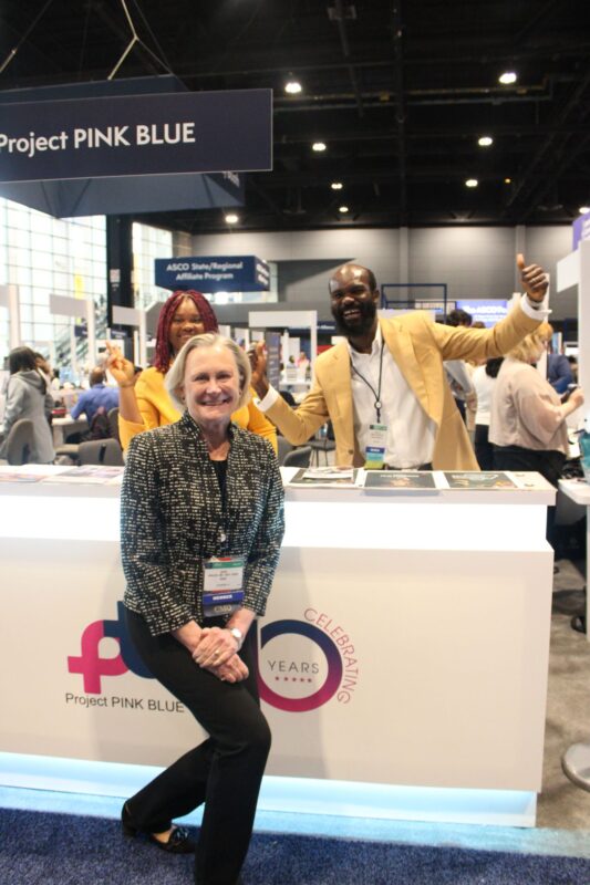 Runcie C.W. Chidebe Showcases Project PINK BLUE’s Advocacy at ASCO 2025