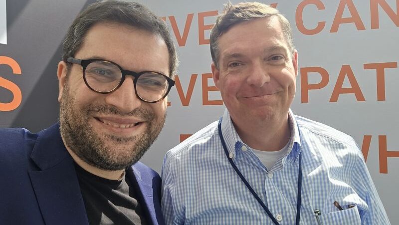 Gevorg Tamamyan: Wonderful Seeing Douglas Flora at ASCO25