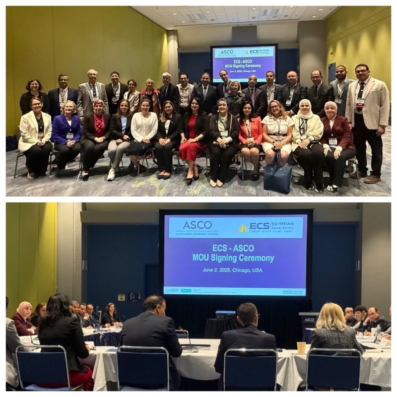 Julie Gralow Announces ASCO's New Partnership with the Egyptian Cancer Society at ASCO 2025