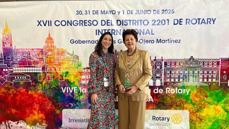 Françoise Meunier: Honoured to Have Received the Paul Harris Fellowship During the XVII Congress of Rotary International District 2201