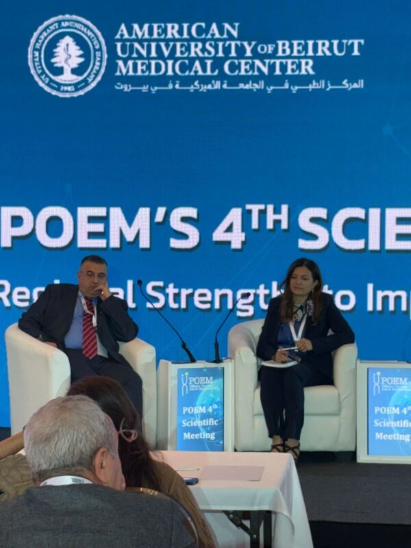 Roula Farah: Honored to Moderate Pediatric Cancer Research Session at POEM 4th Scientific Meeting