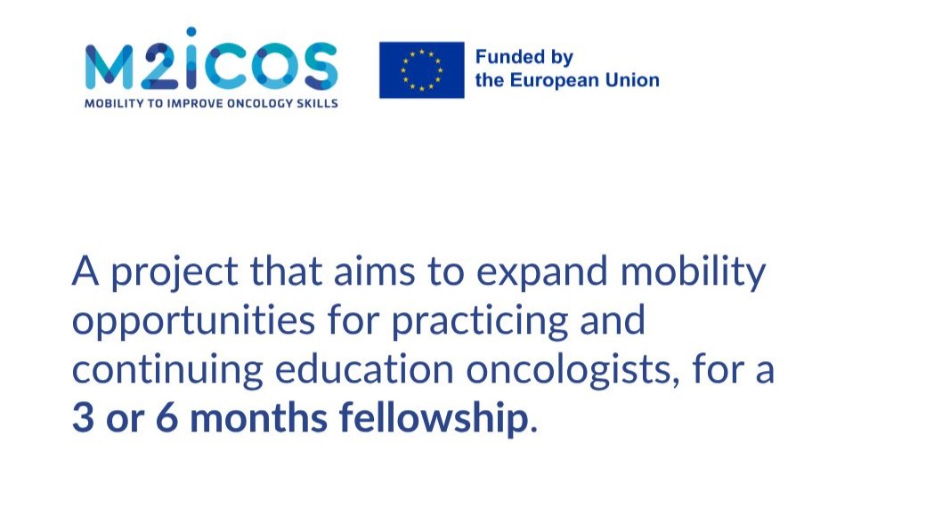 The Application Deadline For the M2ICOS Project is 15 June – European School of Oncology