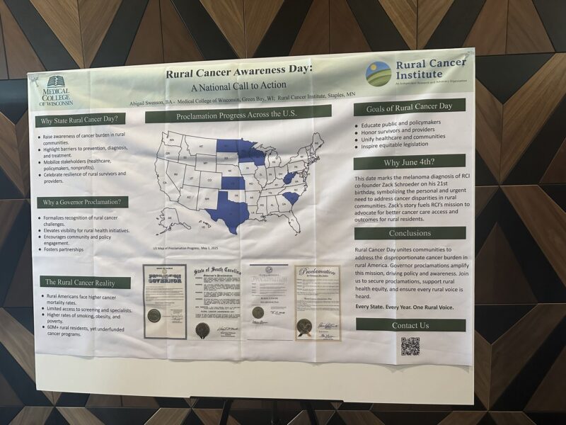 Joanna Metzner-Sadurski: Day 1 at the Rural Oncology Conference with Co-founders of the Rural Oncology Institute