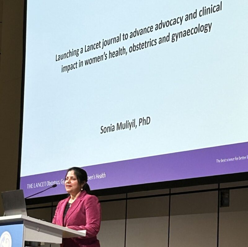 Sonia Muliyil: Privileged to Introduce The Lancet Obstetrics, Gynaecology, and Women’s Health at EBCOG 2025