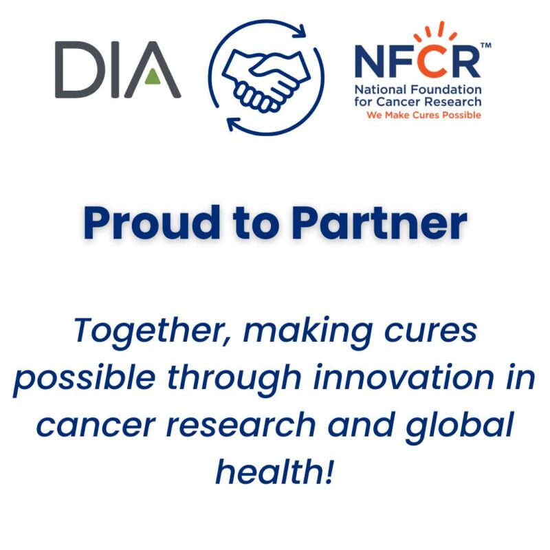 NFCR Partners with Drug Information Association to Advance Cancer Innovation