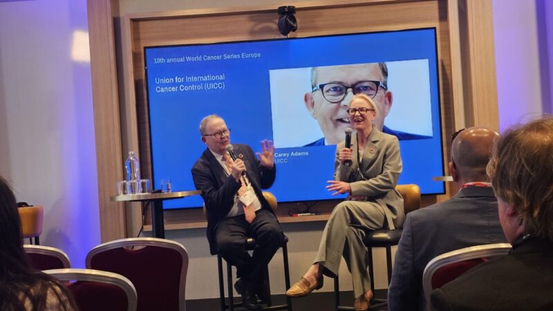 UICC Leaders Cary Adams and Ulrika Årehed Kågström Highlight Cancer Priorities for 2025–2026