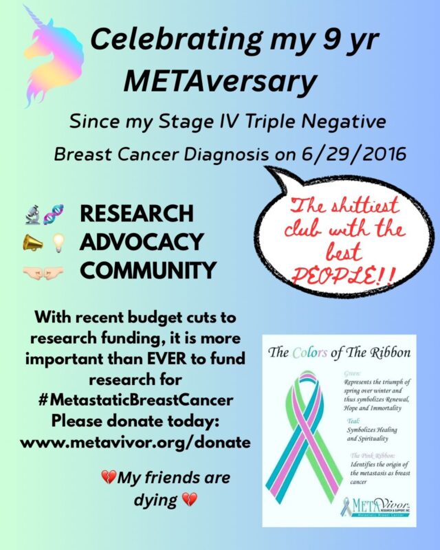 Janice Cowden: It’s Metastatic Breast Cancer METAversary Month