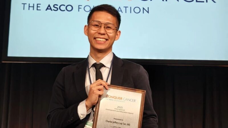 Charles Jeffrey Tan Reflects on ASCO IDEA Award and Mentorship in Cancer Care