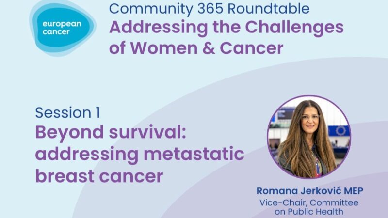 Join ECO Community 365 Roundtable on Addressing the Challenges of Women and Cancer – European Cancer Organisation