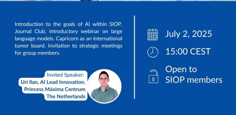 Join The AI For Everyone, Everywhere, Let’s talk about Large Language Models Meeting - SIOP