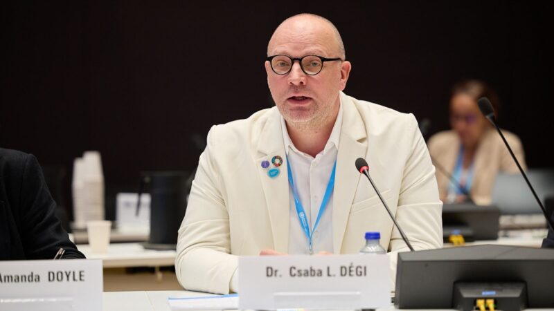 Dégi László Csaba: Honored to Speak at the H20 Summit at WHO Geneva