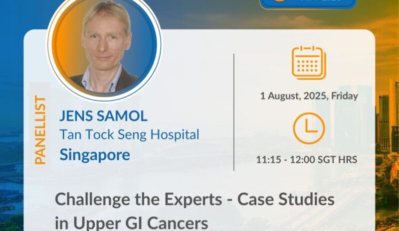 Join the Panel Discussion at APGCS 2025 to Explore How Leading Experts Approach Real-World Dilemmas in Upper GI Cancers