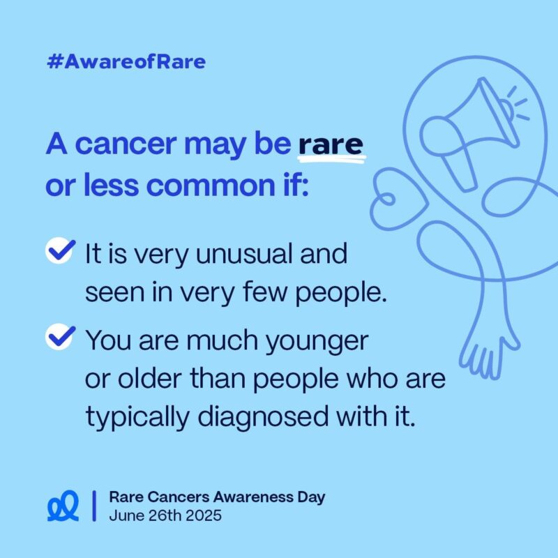 Caitlin Delaney: Today is Rare Cancers Awareness Day!