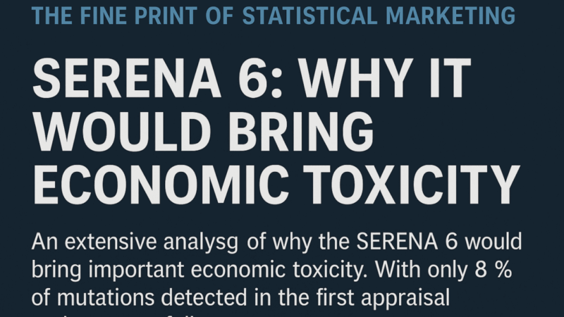 Sergio Cifuentes Canaval: SERENA-6 – Unpacking the Economic Reality of ESR1m Surveillance in Breast Cancer
