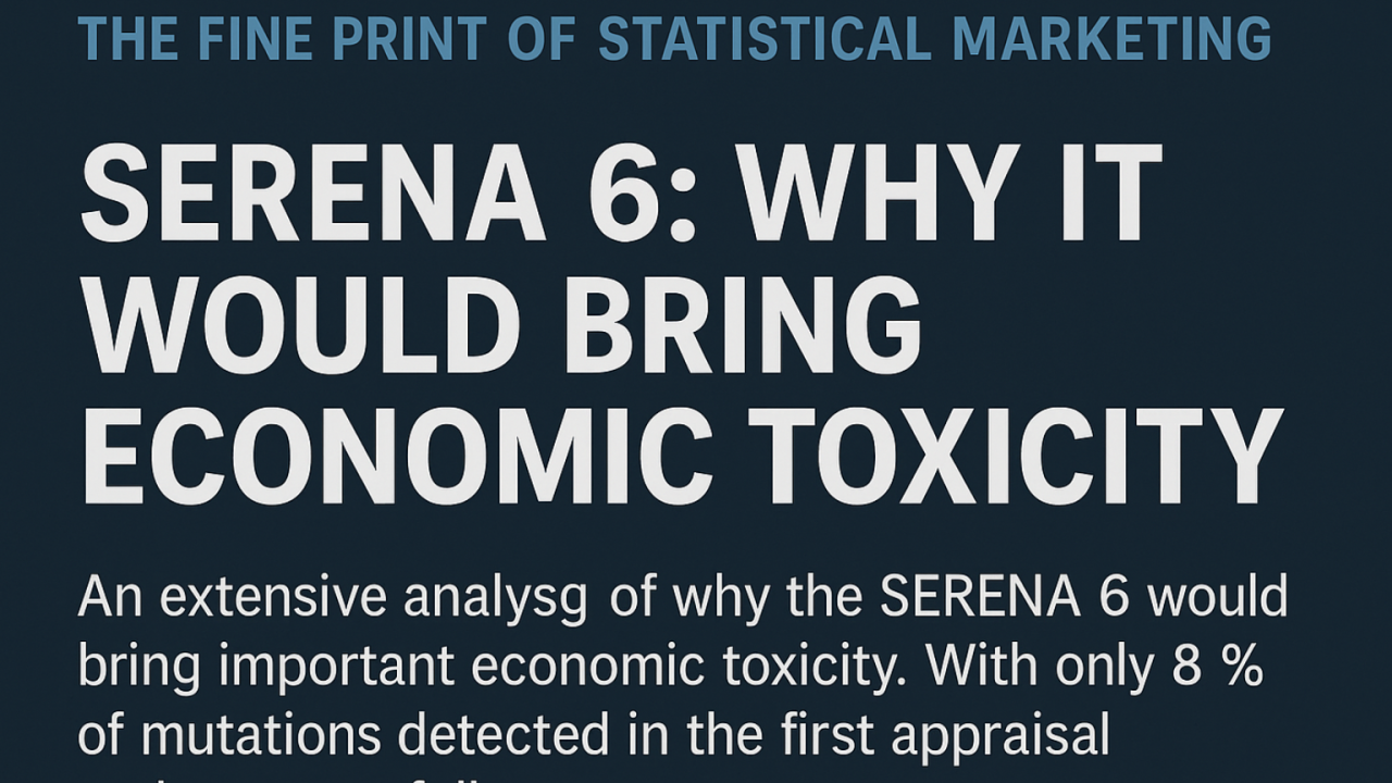 Sergio Cifuentes Canaval: SERENA-6 – Unpacking the Economic Reality of ESR1m Surveillance in Breast Cancer