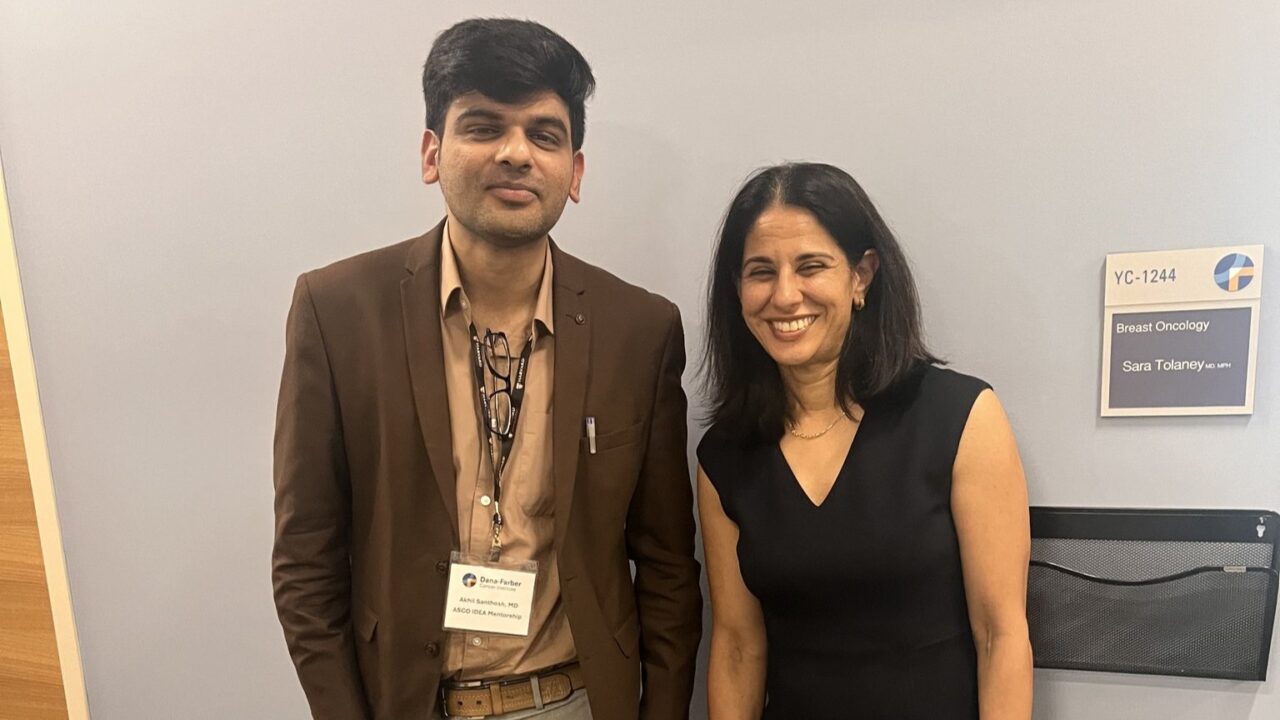 Akhil Santhosh Reflected on Experience with Dana-Farber’s Breast Oncology Team Through ASCO IDEA Program