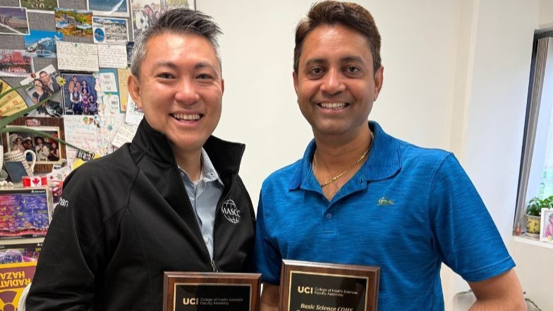 Alexandre Chan Was Awarded 2025 Susan and Henry Samueli COHS Faculty Assembly Basic Science COHS Team Research Award