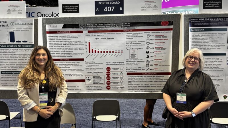 Alique Topalian Presented Poster on Oncology Primary Care for AYA Cancer Survivors at ASCO 2025